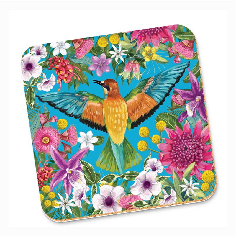 coaster-australian-birds-tropicana-australiana